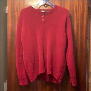 Cozy Red Sweater